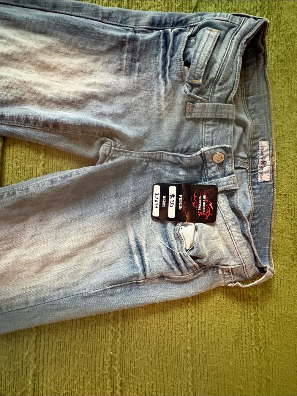 Formarina Women's Light Blue Denim Jeans - Picture 3 of 7